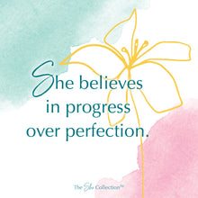 She believes...
