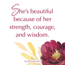 She's beautiful...
