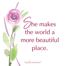 She's beautiful...