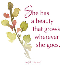 She's beautiful...