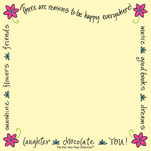 Happy - Sweet Sayings Notepad