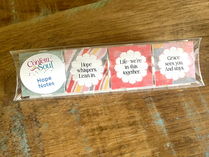 Confetti with Soul - Hope Notes