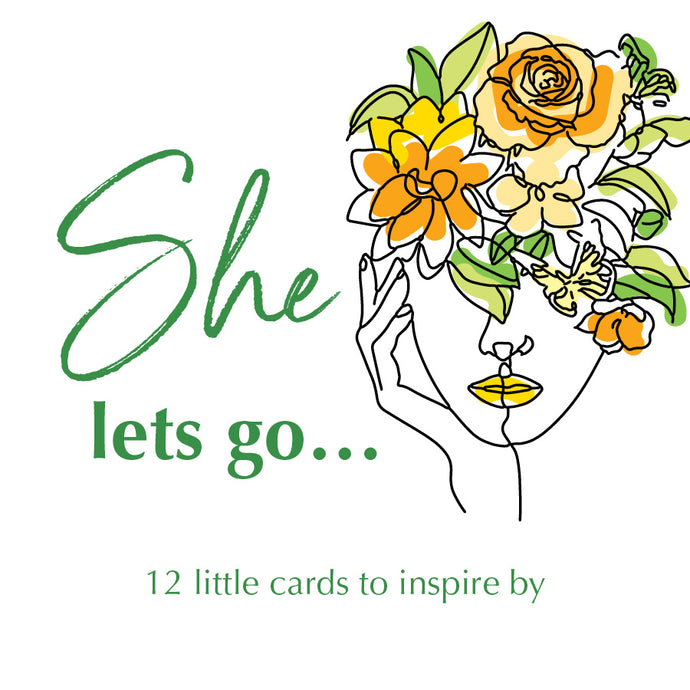 She lets go...