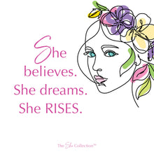 She rises...