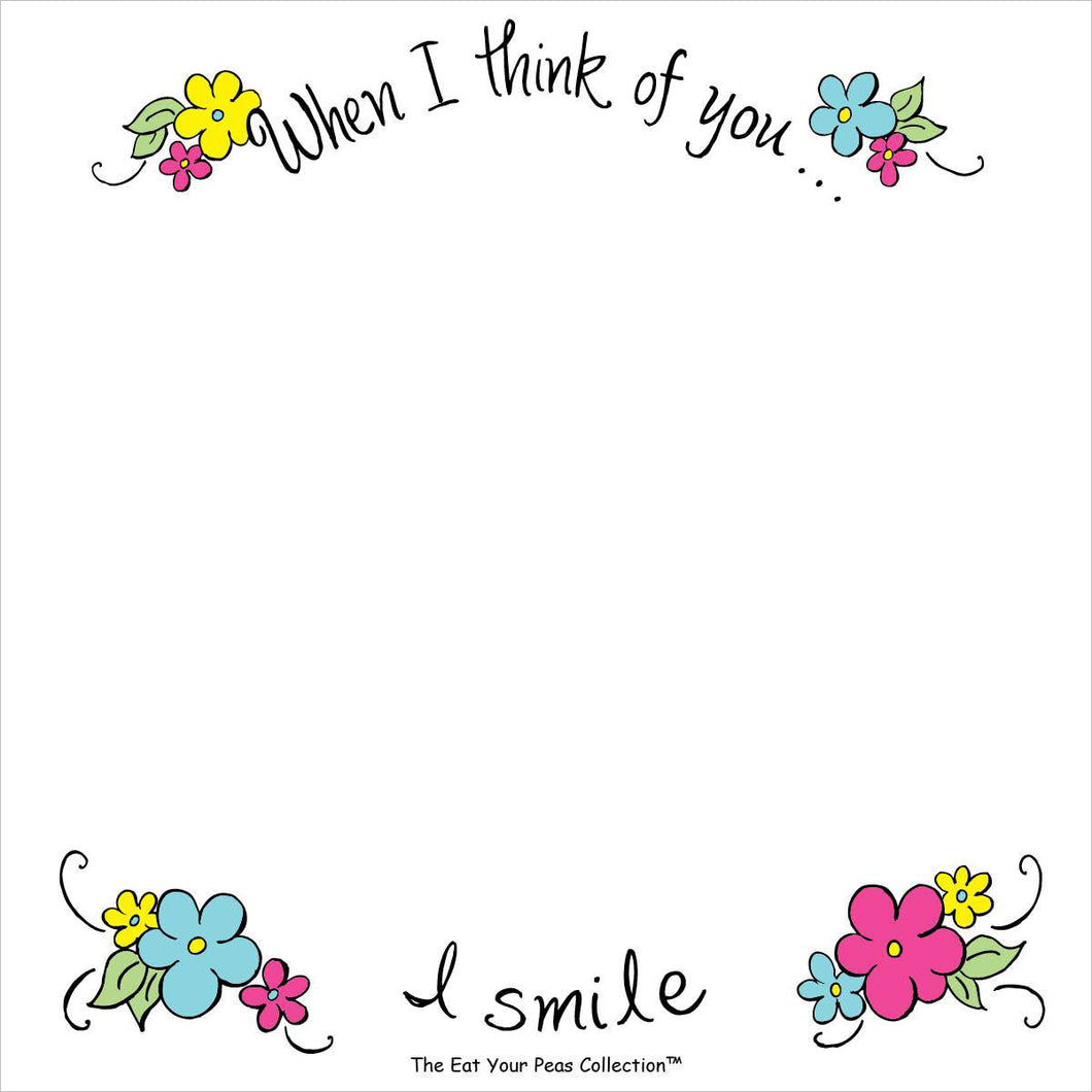 Smile - Sweet Saying's Notepad